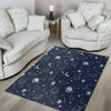 Doodle Galaxy Space Floor Mat-grizzshop