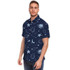 Doodle Galaxy Space Men's Short Sleeve Shirt-grizzshop