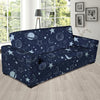 Doodle Galaxy Space Sofa Cover-grizzshop