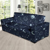 Doodle Galaxy Space Sofa Cover-grizzshop