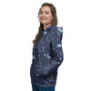 Doodle Galaxy Space Women's Hoodie-grizzshop