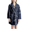 Doodle Galaxy Space Women's Robe-grizzshop