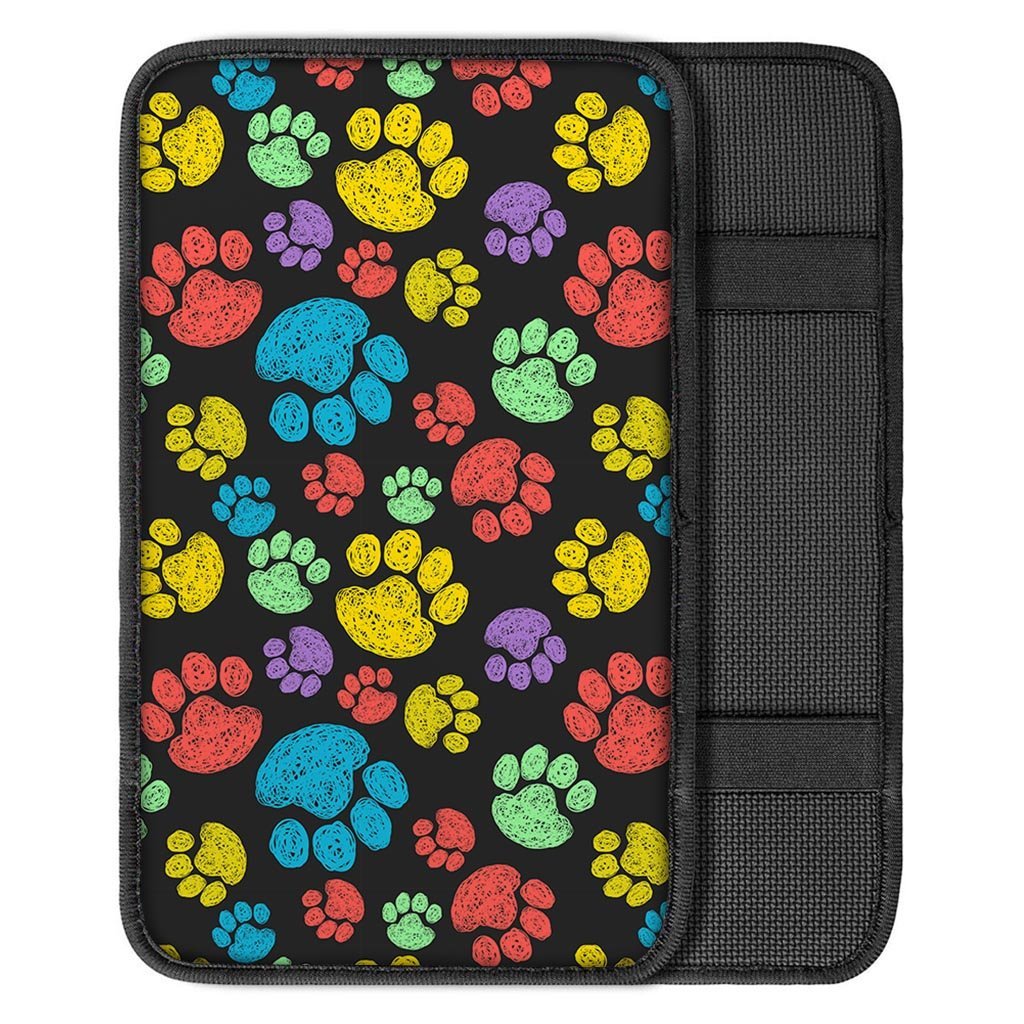 Doodle Paw Car Console Cover-grizzshop