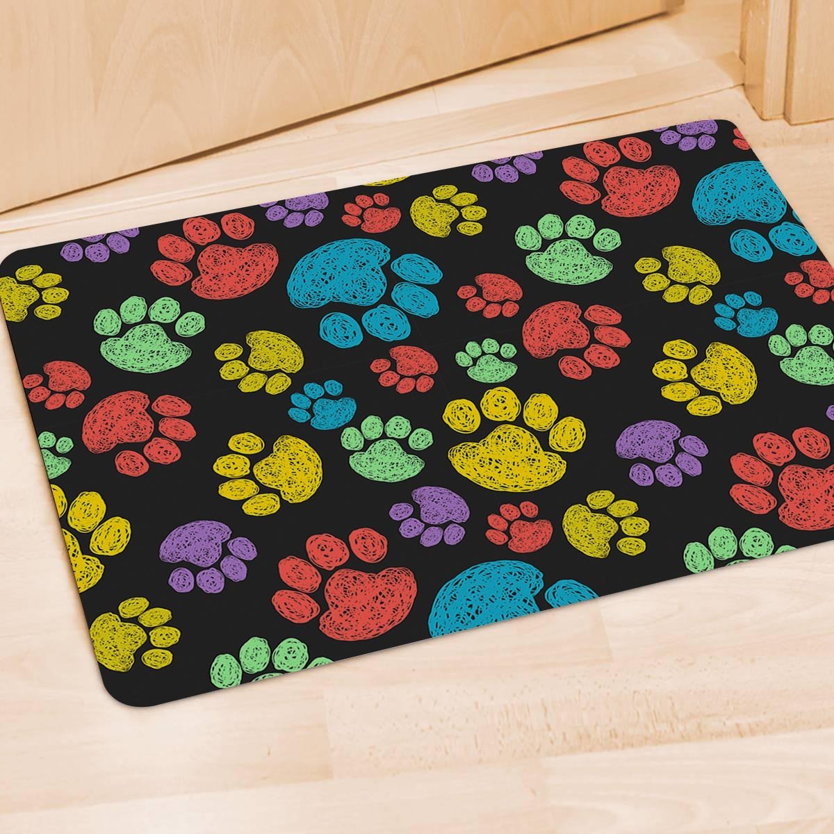 Doodle Paw Door Mat-grizzshop