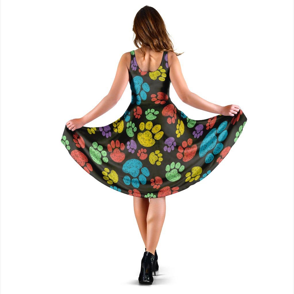 Doodle Paw Dress-grizzshop