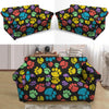 Doodle Paw Loveseat Cover-grizzshop