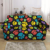 Doodle Paw Loveseat Cover-grizzshop