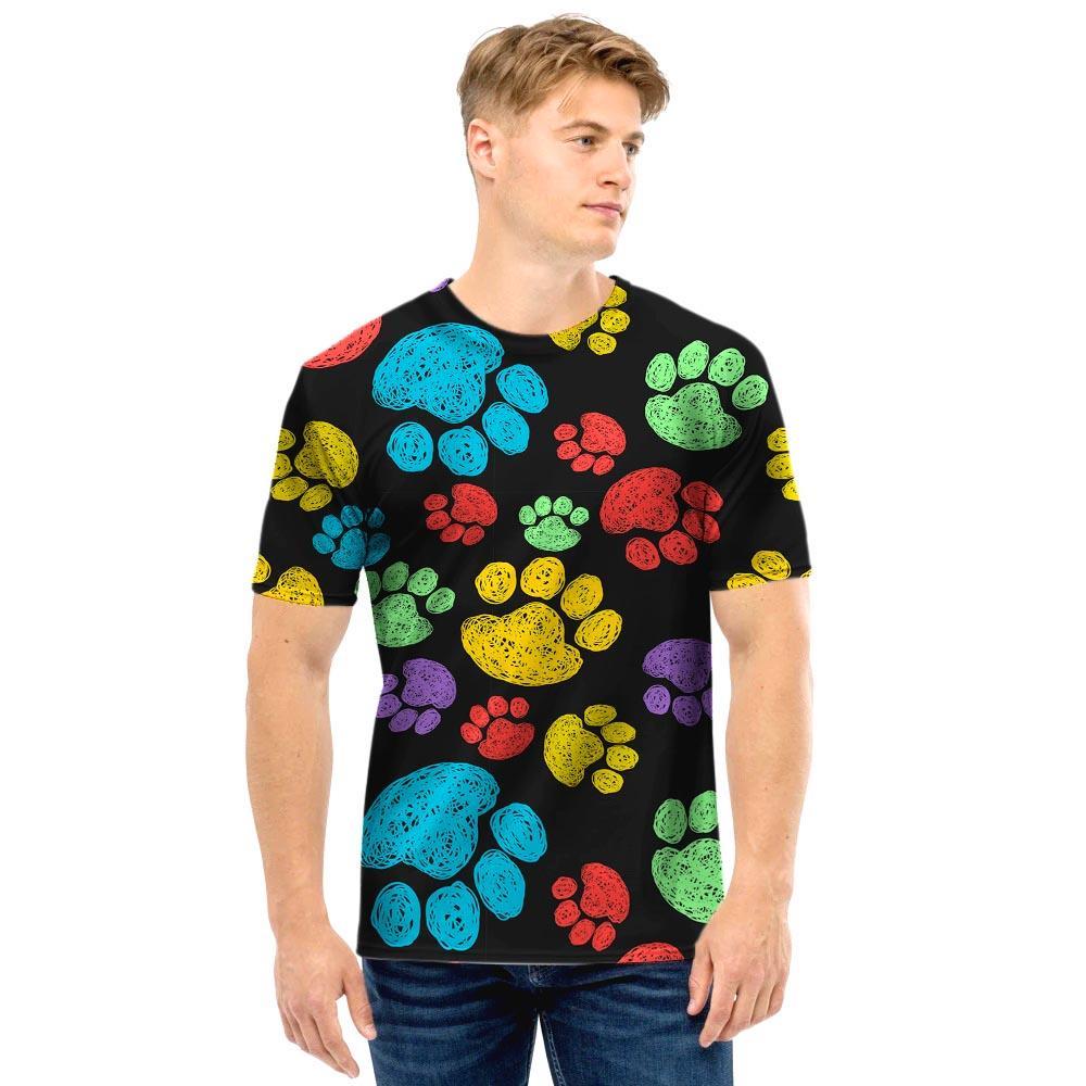 Doodle Paw Men T Shirt-grizzshop