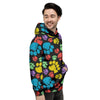 Doodle Paw Men's Hoodie-grizzshop