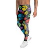 Doodle Paw Men's Leggings-grizzshop