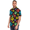 Doodle Paw Men's Short Sleeve Shirt-grizzshop