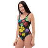 Doodle Paw One Piece Swimsuite-grizzshop