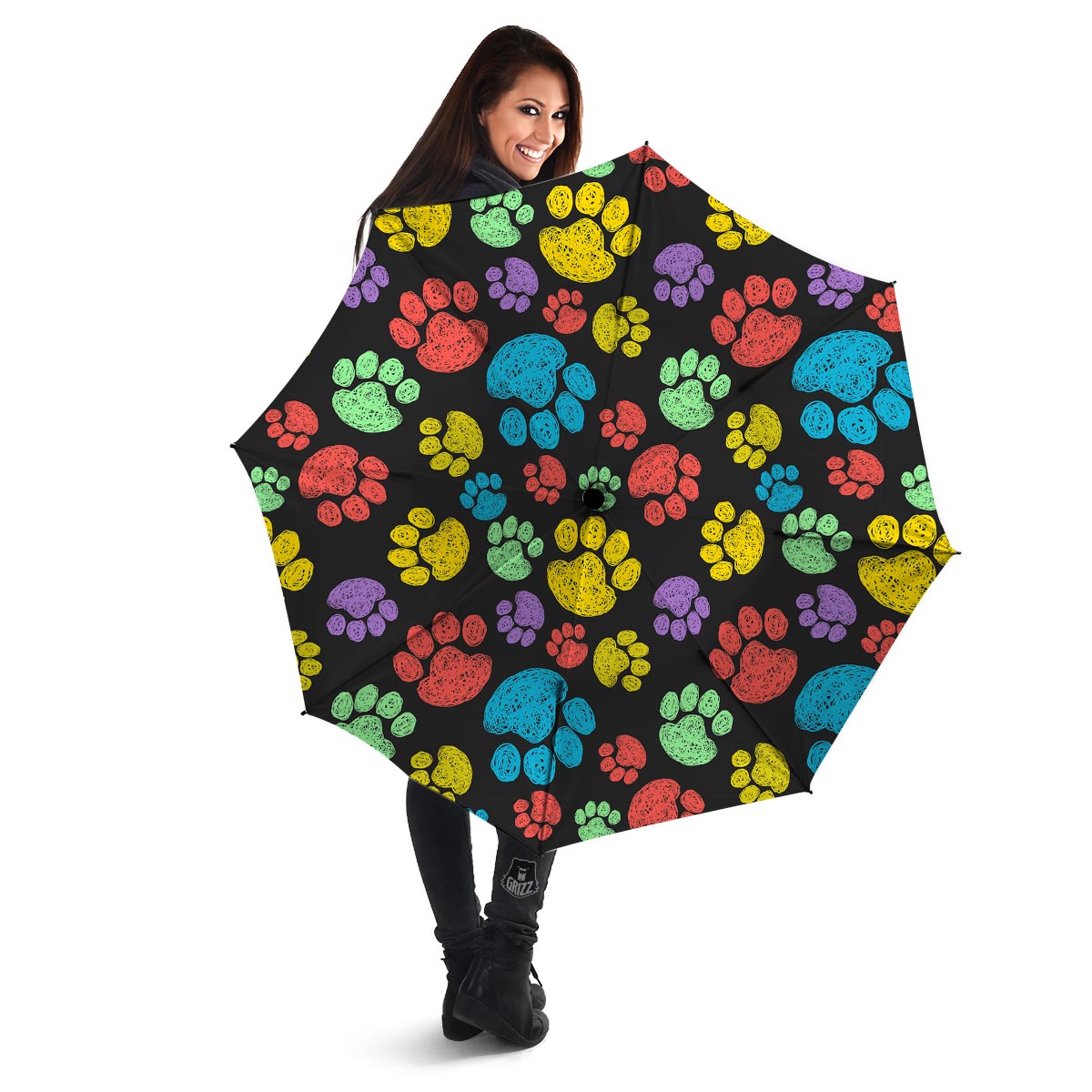 Doodle Paw Umbrella-grizzshop