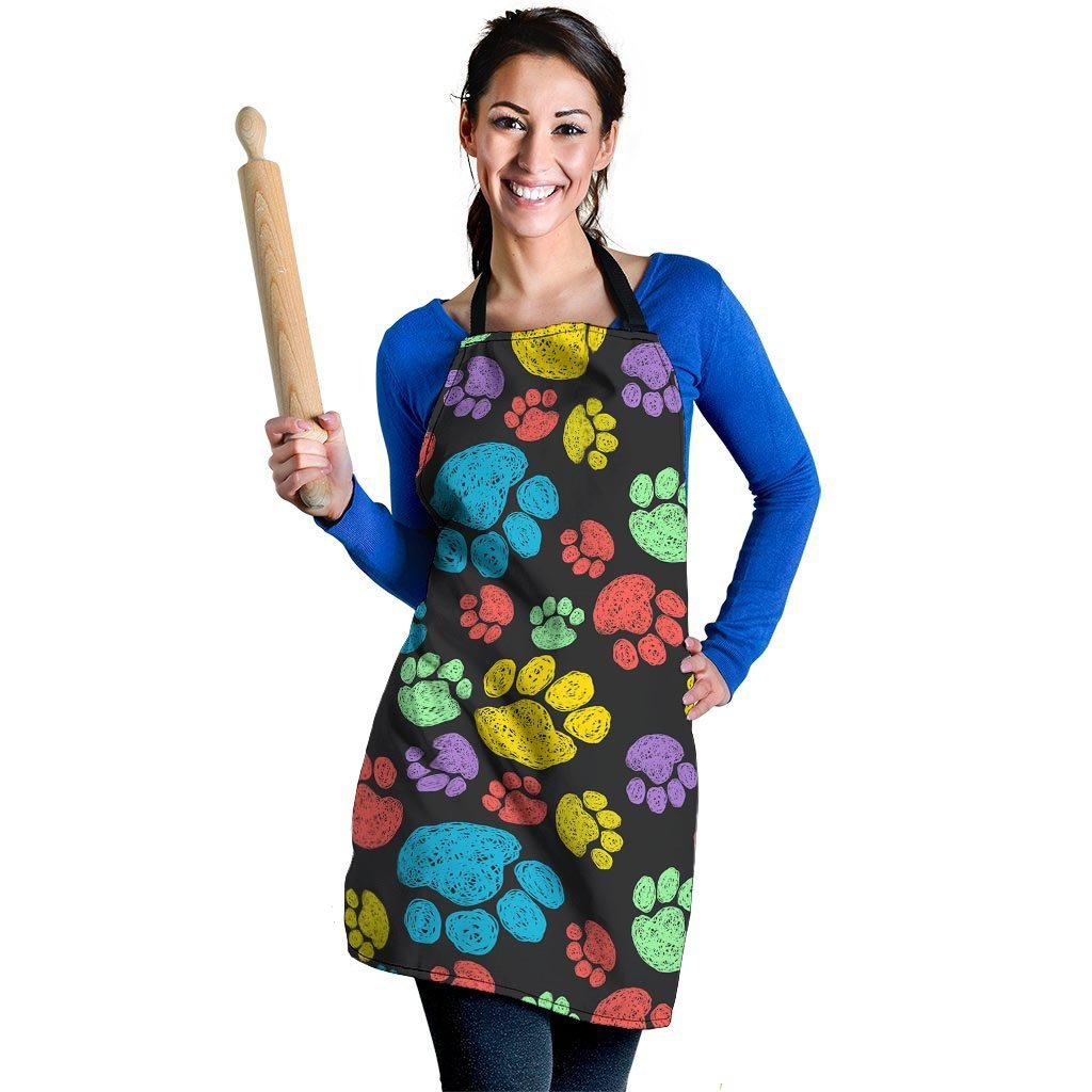 Doodle Paw Women's Apron-grizzshop