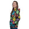 Doodle Paw Women's Hoodie-grizzshop