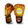 Dove Stained Holy Spirit Glass Print Boxing Gloves-grizzshop