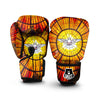 Dove Stained Holy Spirit Glass Print Boxing Gloves-grizzshop