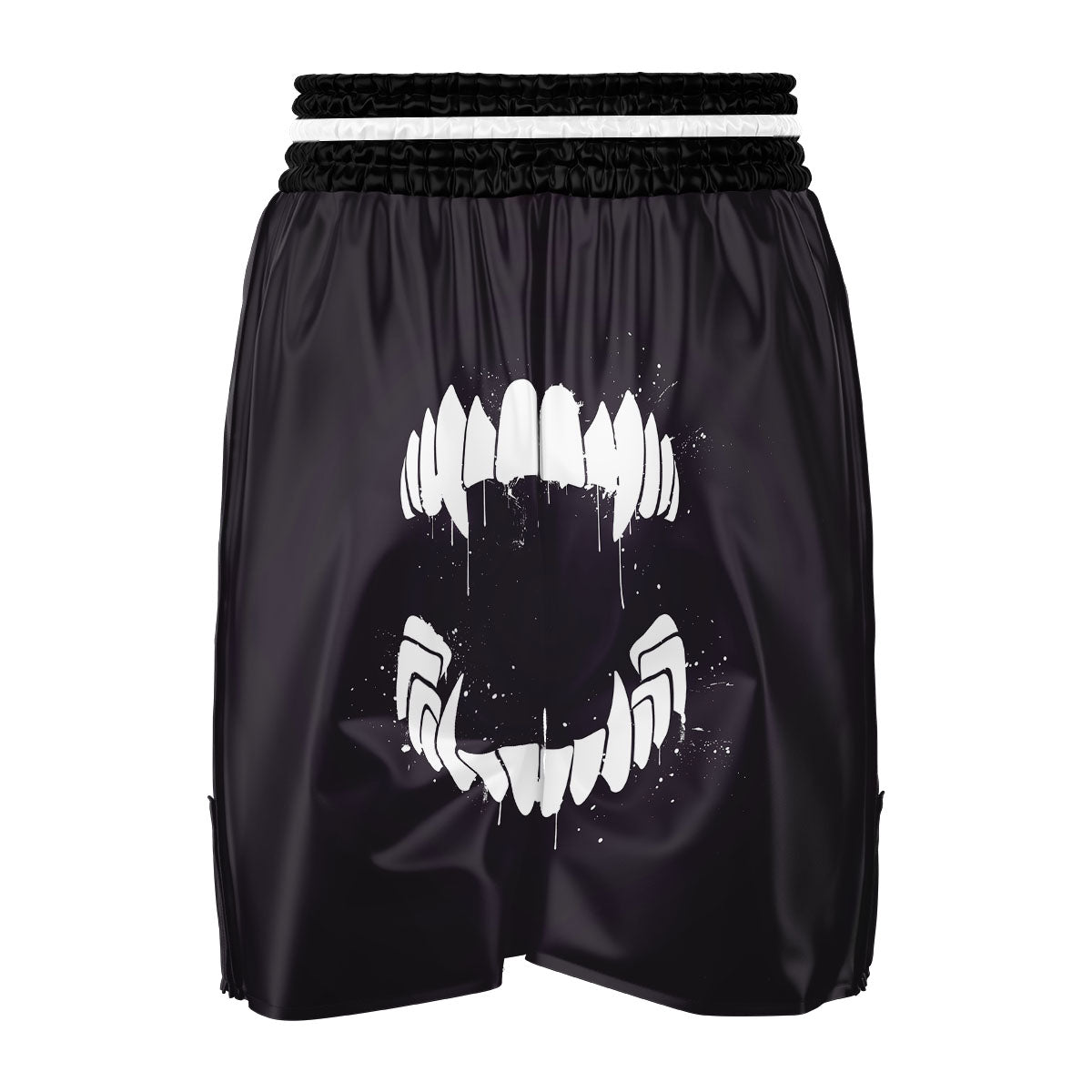 Dracula Fang Print Boxing Shorts-grizzshop