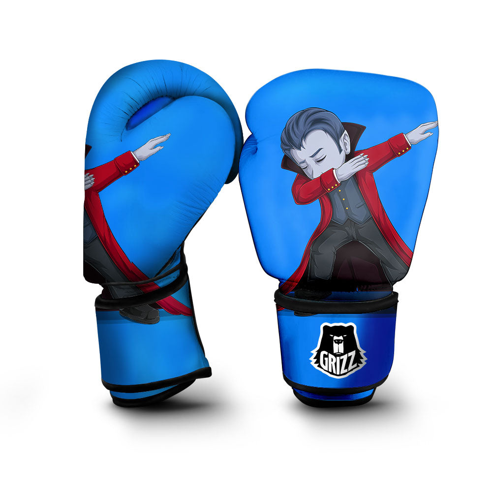 Dracula Vampire Dap Print Boxing Gloves-grizzshop
