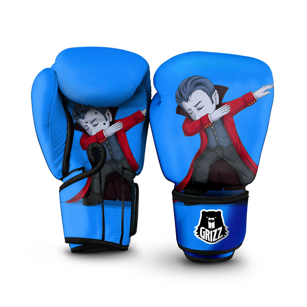 Dracula Vampire Dap Print Boxing Gloves-grizzshop