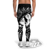 Dragon Eye Print Men's Leggings-grizzshop