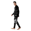 Dragon Eye Print Men's Pajamas-grizzshop