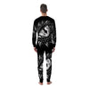 Dragon Eye Print Men's Pajamas-grizzshop