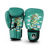 Dragon Tattoo Green Japanese Print Boxing Gloves-grizzshop