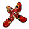 Dragon Tattoo Red Japanese Print Muay Thai Shin Guards-grizzshop