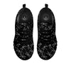 Dragonfly Black Print Pattern Black Sneaker-grizzshop