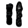 Dragonfly Black Print Pattern Muay Thai Shin Guards-grizzshop