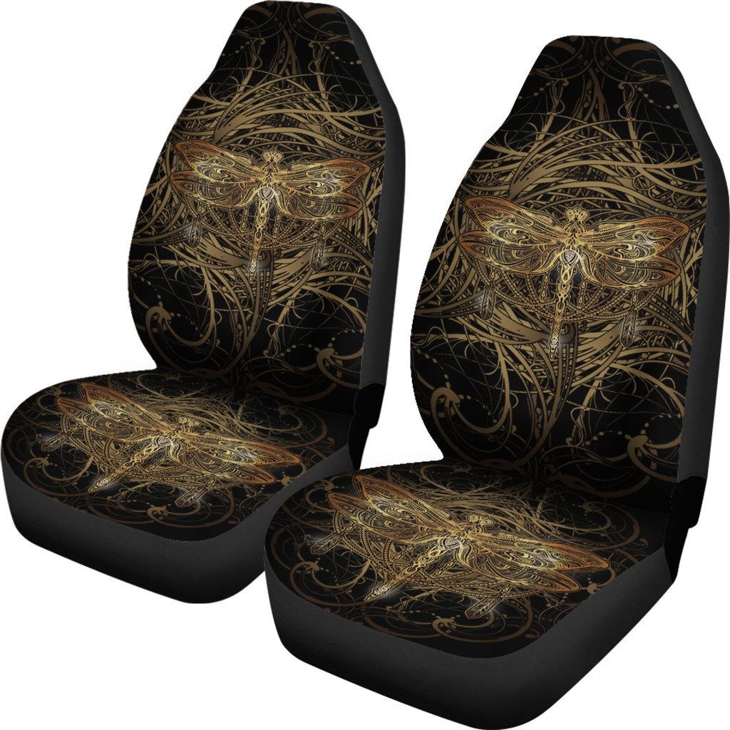 Dragonfly Mandala Car Seat Covers-grizzshop