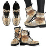 Dragonfly Paisley Handcrafted Boots-grizzshop