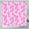 Load image into Gallery viewer, Dragonfly Pink Bathroom Shower Curtain-grizzshop