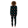 Dragonfly Polka Dot Print Pattern Women's Pajamas-grizzshop