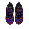 Dragonfly Trippy Print Pattern Black Sneaker-grizzshop