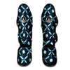 Dragonfly Turquoise Print Pattern Muay Thai Shin Guards-grizzshop