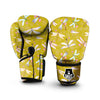 Load image into Gallery viewer, Dragonfly Yellow Watercolor Print Pattern Boxing Gloves-grizzshop