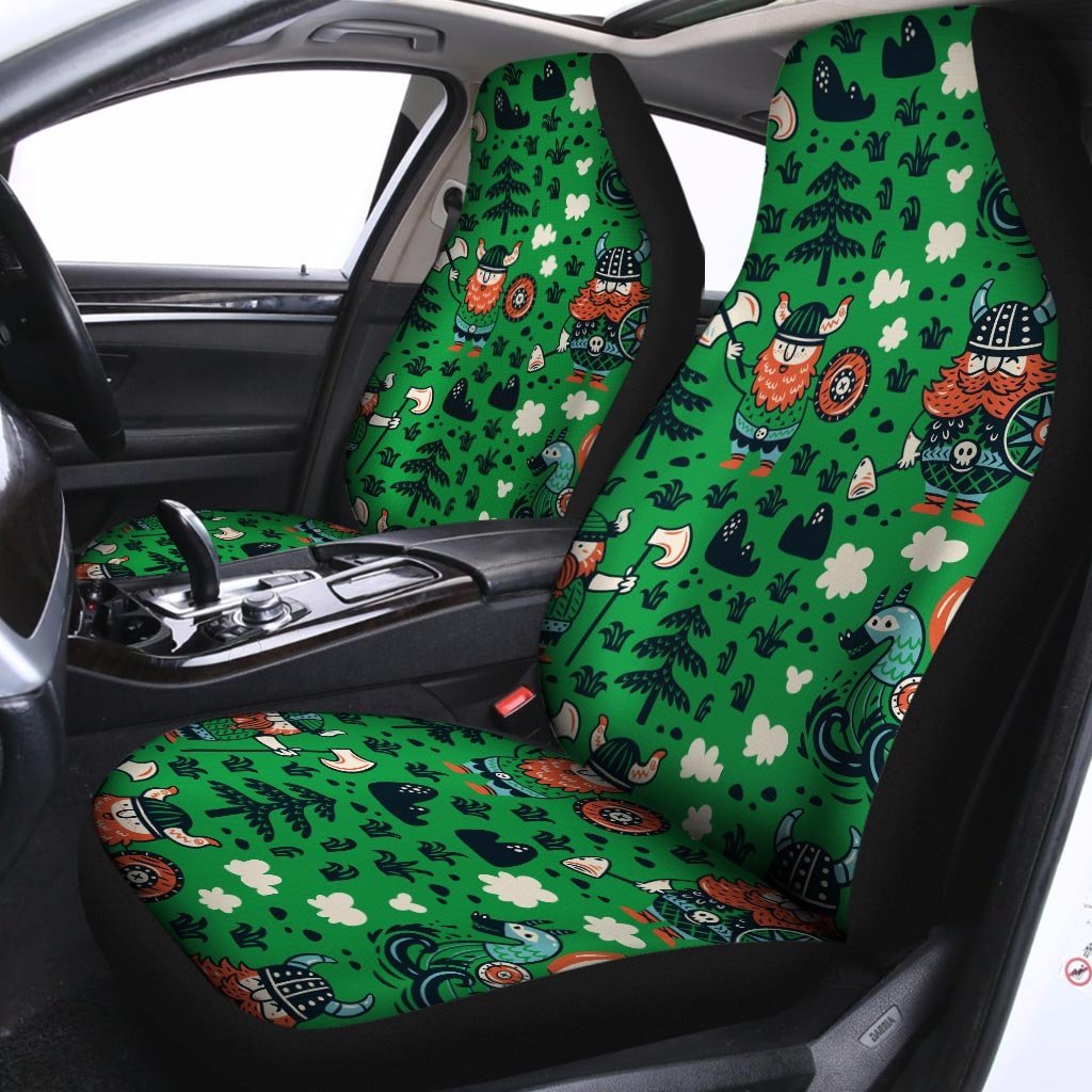 Drakkar Dragon Viking Car Seat Covers-grizzshop