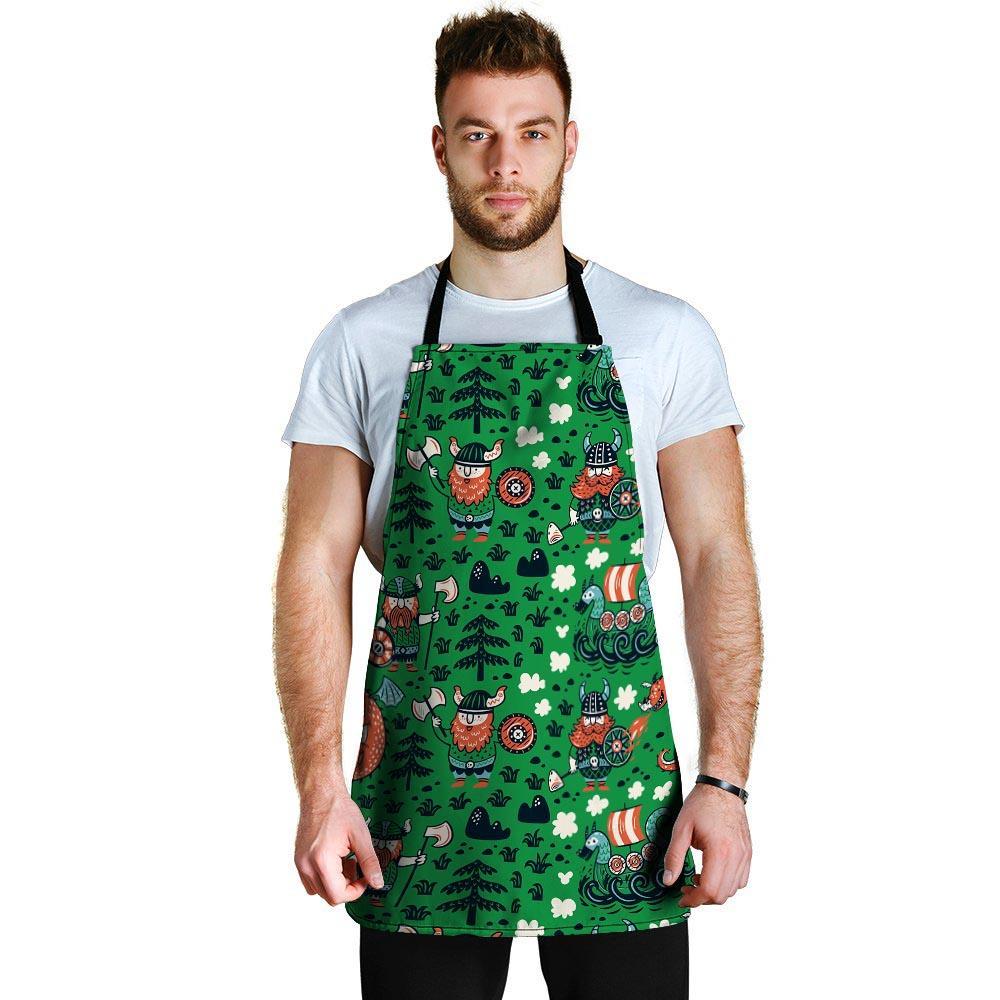 Drakkar Dragon Viking Men's Apron-grizzshop