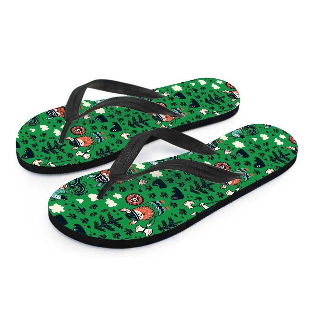 Drakkar Dragon Viking Men's Flip Flops-grizzshop