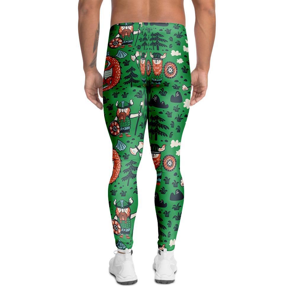 Drakkar Dragon Viking Men's Leggings-grizzshop