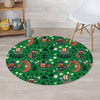 Drakkar Dragon Viking Round Rug-grizzshop