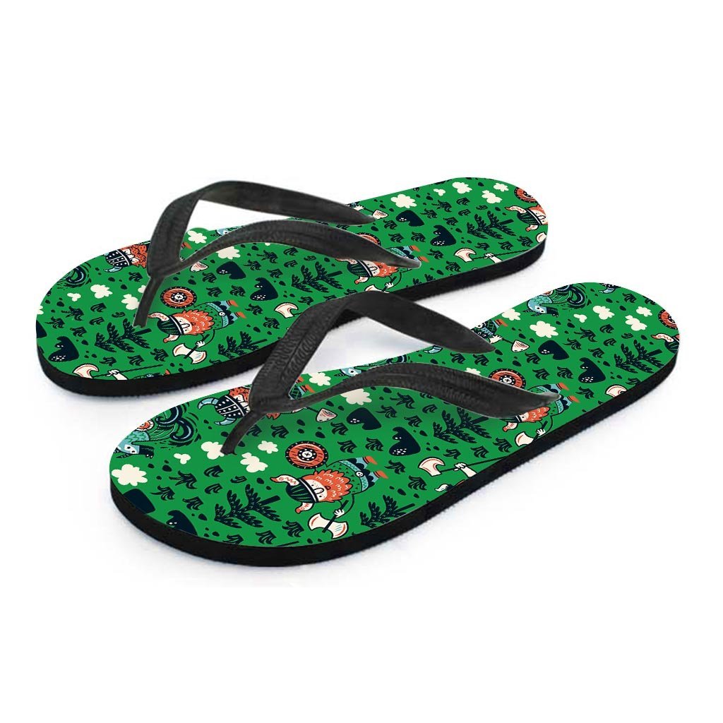 Drakkar Dragon Viking Women's Flip Flops-grizzshop
