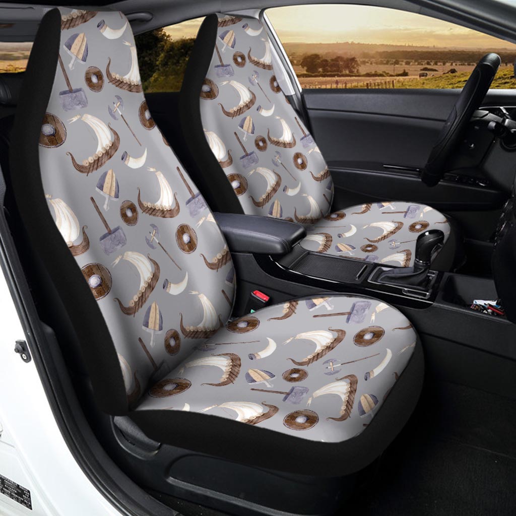 Drakkar Viking Ship Car Seat Covers-grizzshop