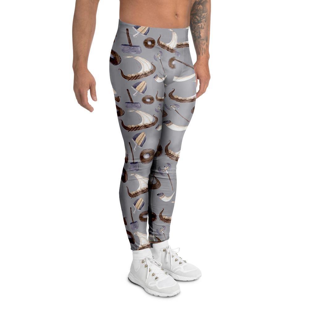 Drakkar Viking Ship Men's Leggings-grizzshop