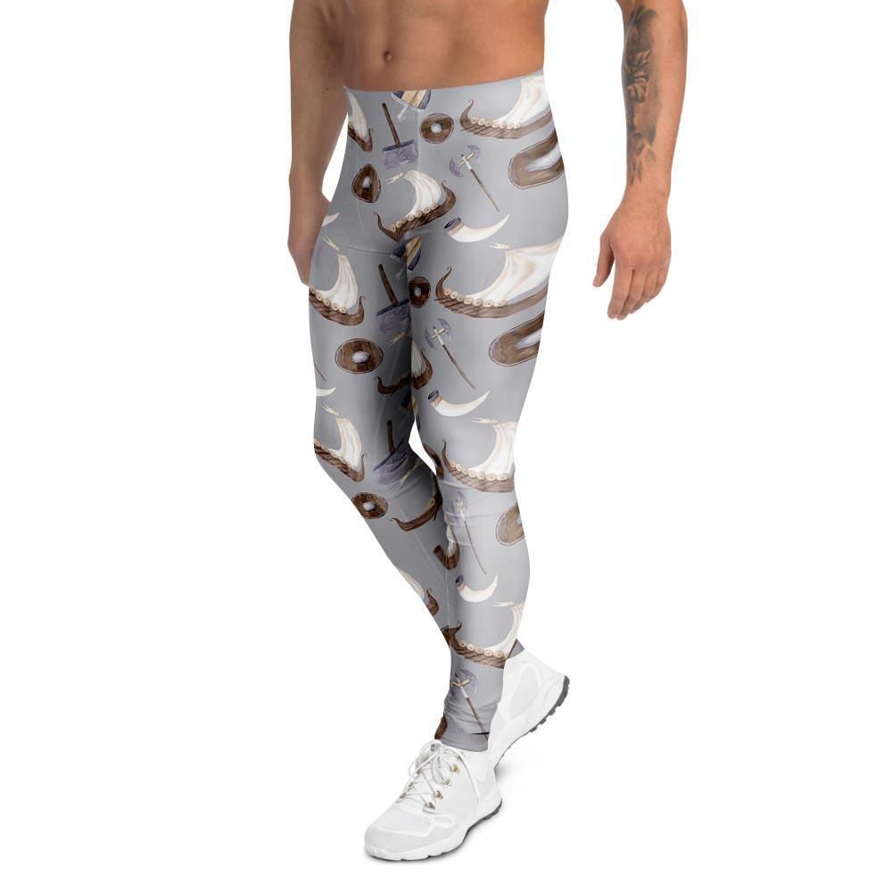 Drakkar Viking Ship Men's Leggings-grizzshop