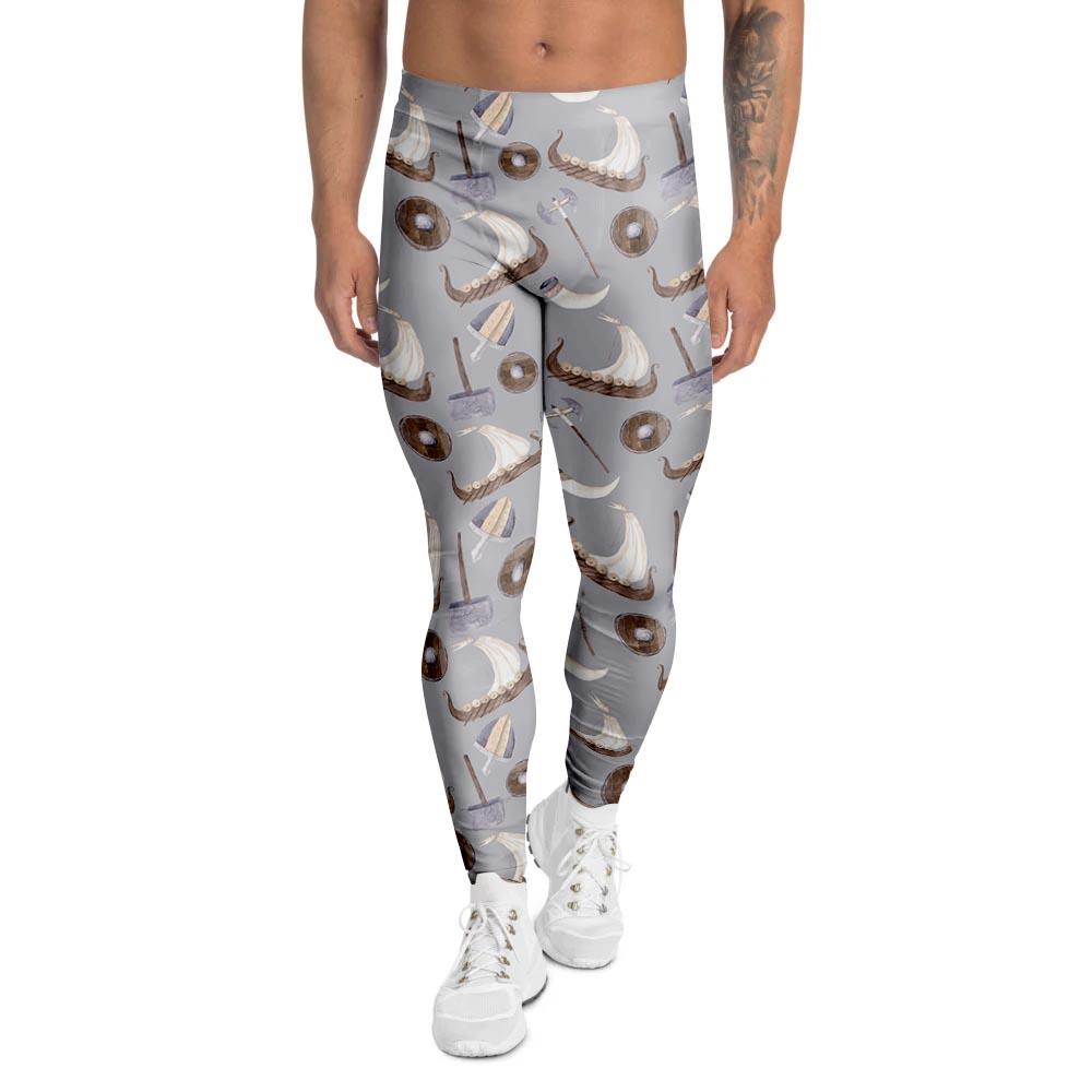 Drakkar Viking Ship Men's Leggings-grizzshop