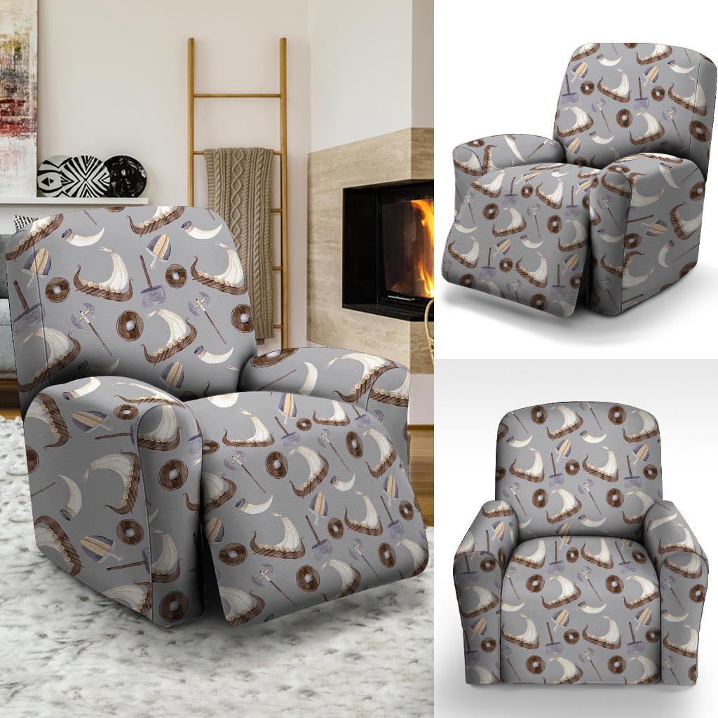 Drakkar Viking Ship Recliner Cover-grizzshop