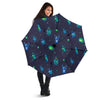 Drawing Bug Pattern Print Automatic Foldable Umbrella-grizzshop
